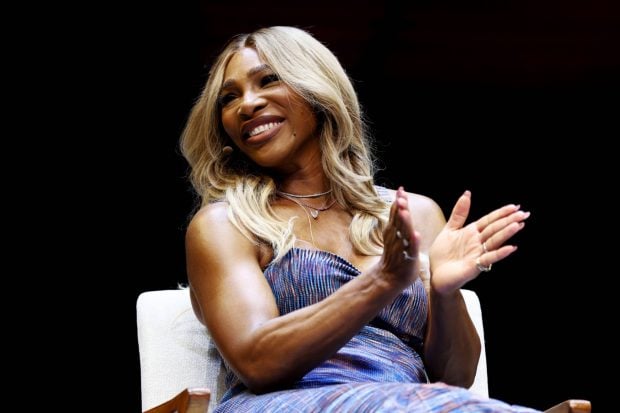 Serena Williams durante una conferencia. (Foto: Gtres)