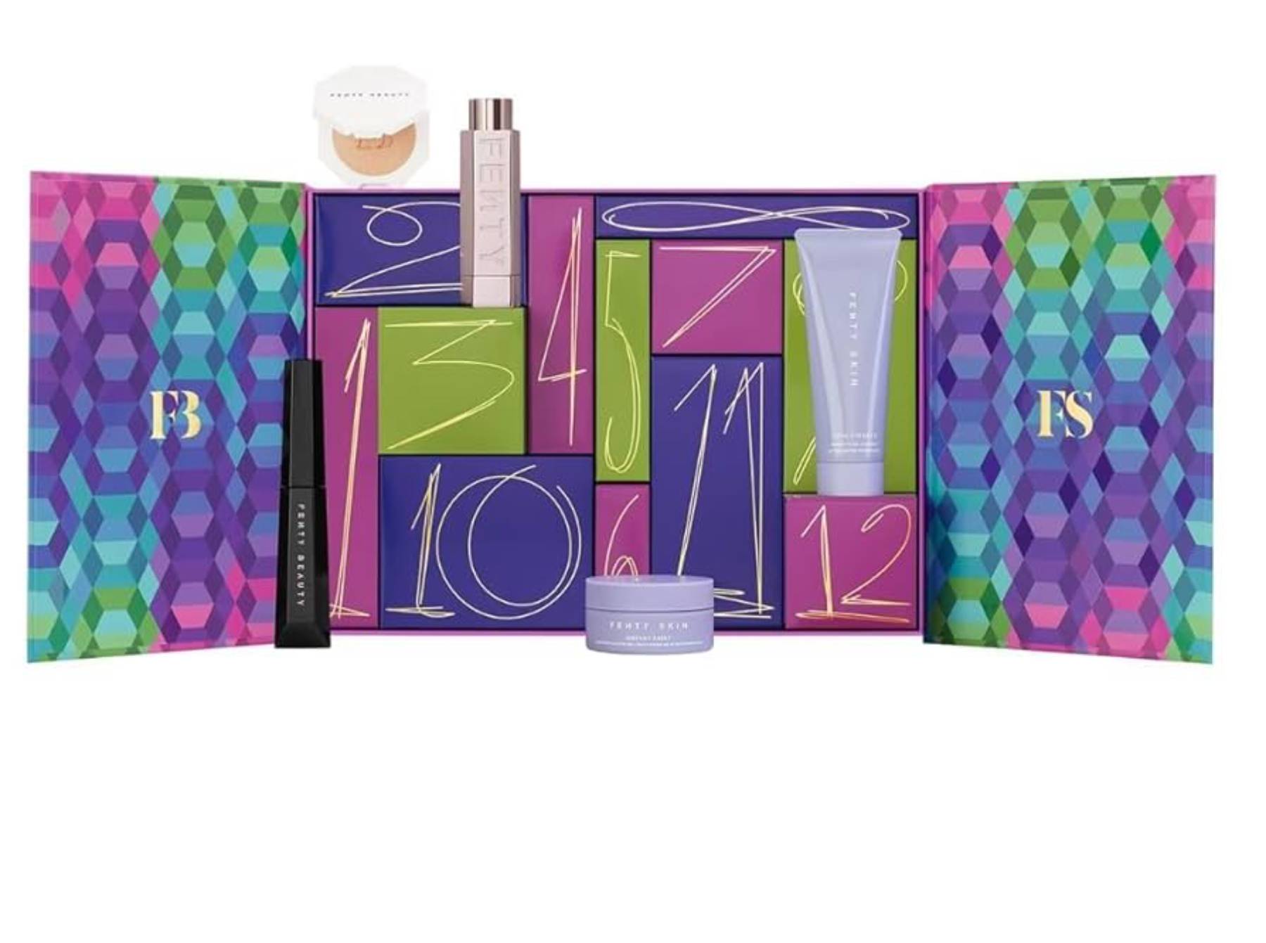 El calendario de Adviento de Fenty Beauty. (Foto: Fenty Beauty)