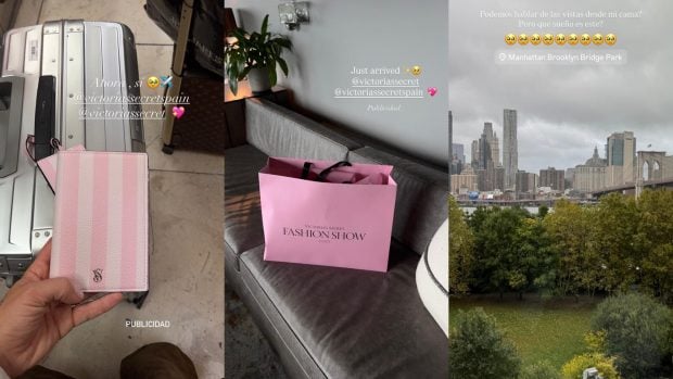 Violeta Mangriñán comparte su llegada a Nueva York de la mano de Victoria's Secret. (Fotos: Redes Sociales)