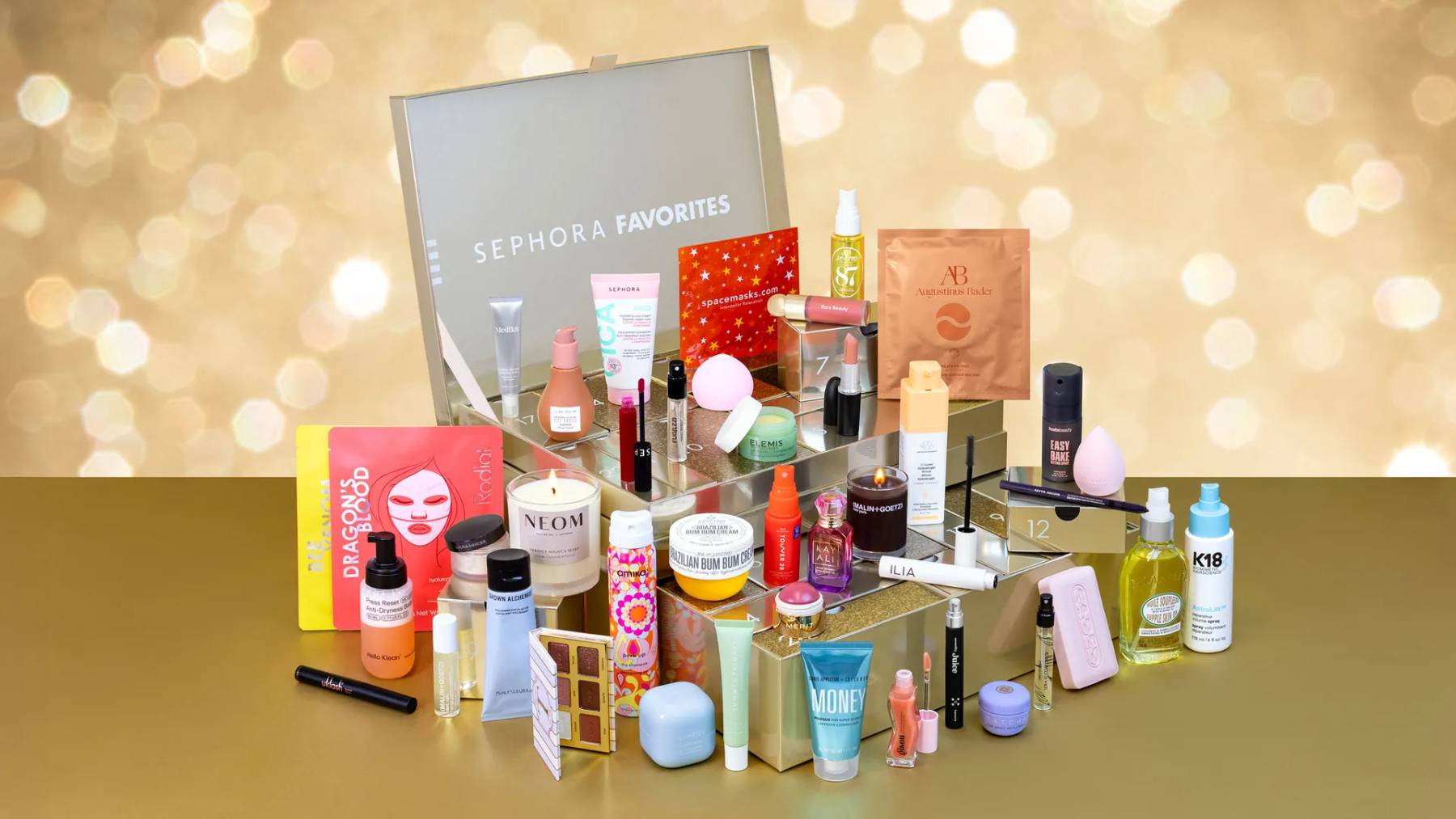 El calendario de Adviento de Sephora Favorites. (Foto: Sephora Favorites)