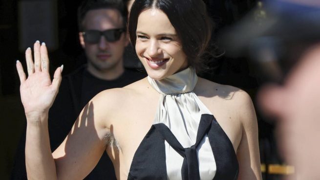 Rosalía en la Semana de la Moda de París. (Foto: Gtres)