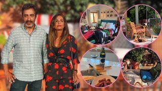 Así es el interior y el exterior de la casa de Nuria Roca y Juan del Val. (Fotos: Gtres/ Redes Sociales)