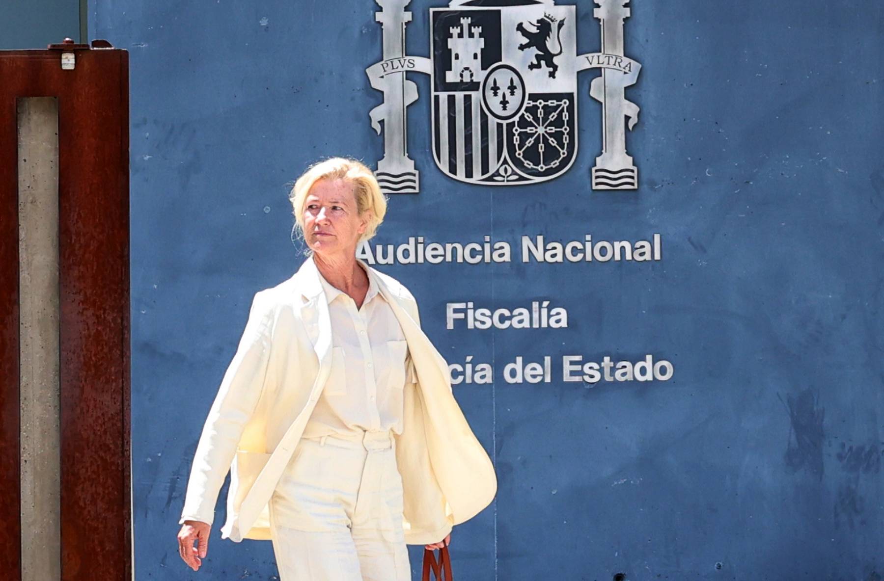 Ana Duato en la Audiencia Nacional. (Foto: Gtres)
