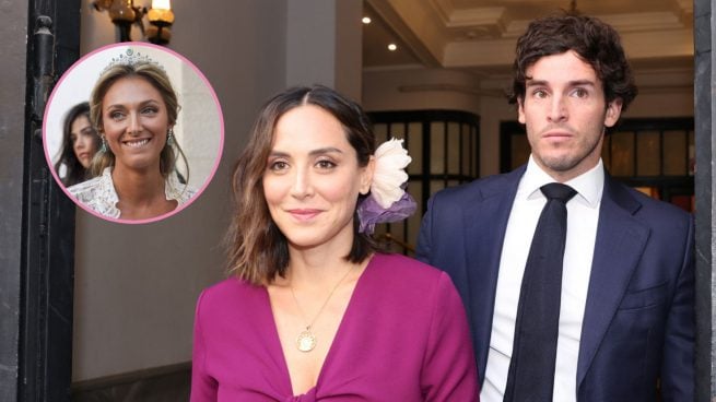 Fotomontaje de María Luisa Arróspide, Tamara Falcó e Íñigo Onieva. (Fotos: Gtres)