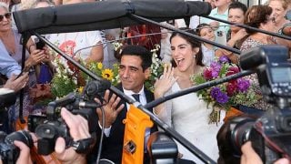 Alberto Herrera con Blanca Llandres. (Foto: Gtres)