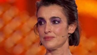 Blanca Romero llorando en ‘Bailando con las estrellas’. (Foto: Telecinco)