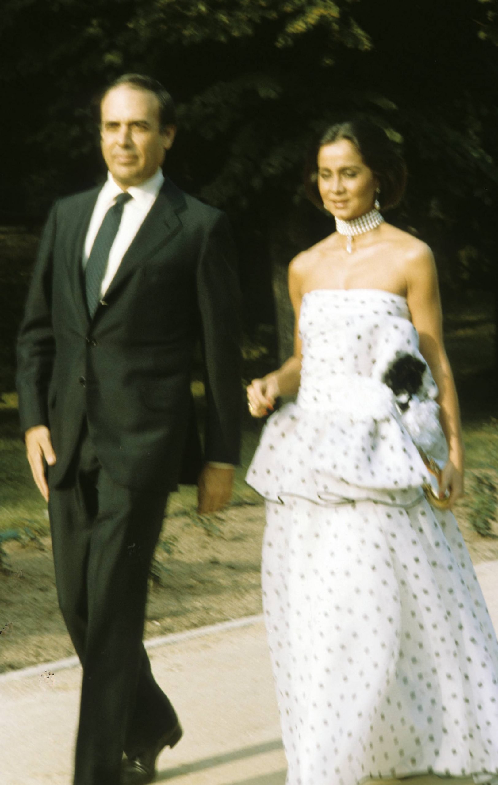 Isabel Preysler con Carlos Falcó en un acto público. (Foto: Gtres)