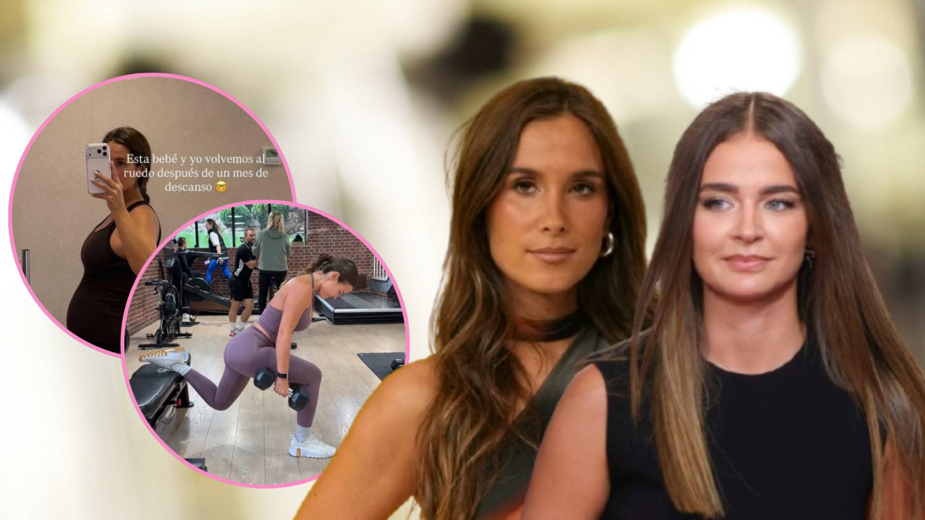 Laura Escanes y María Pombo se cruzan en el gimnasio tras su duro enfrentamiento