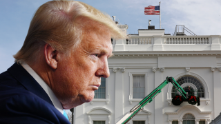 Donald Trump y la Casa Blanca. (Foto: Gtres)