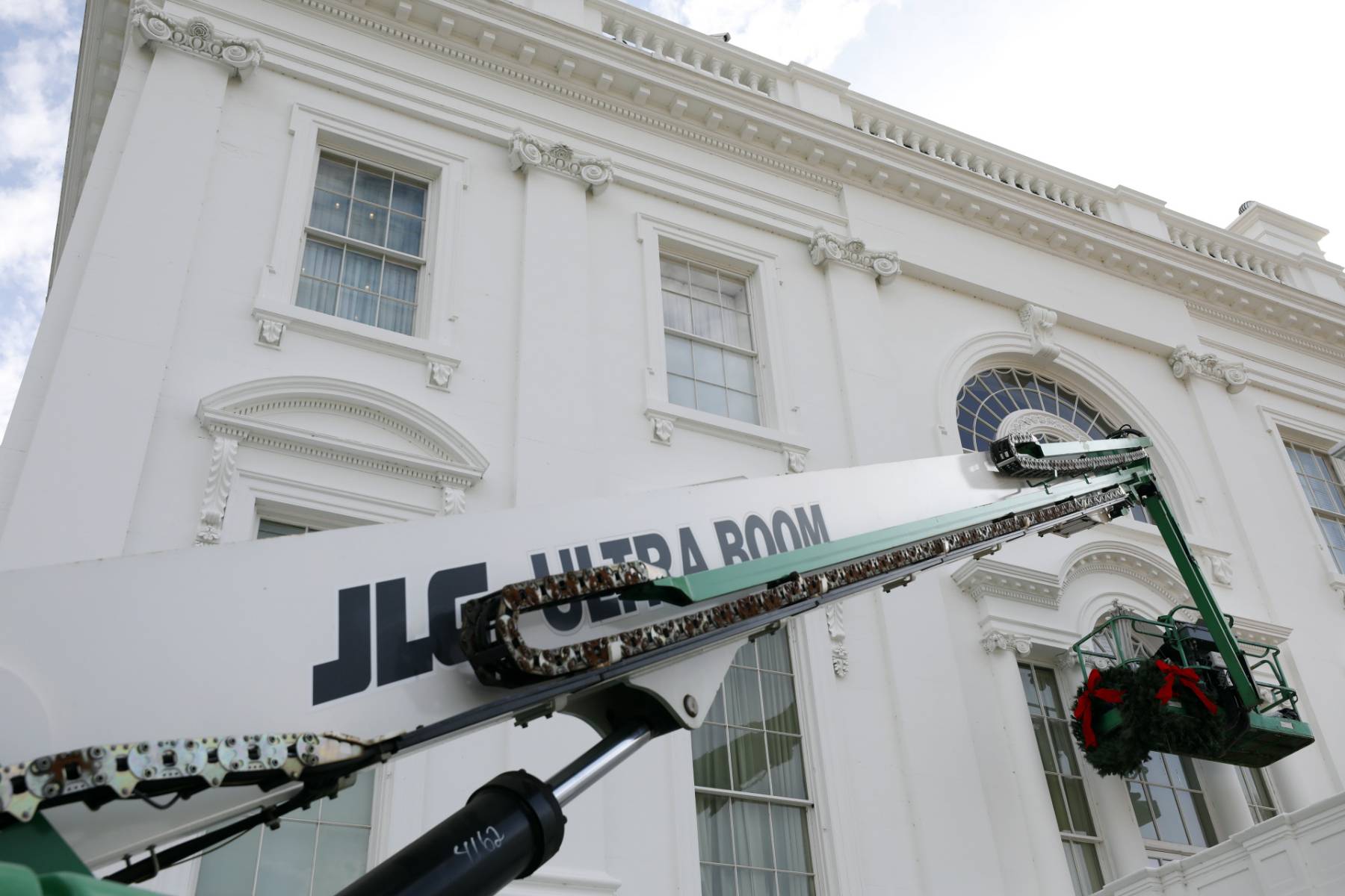 La Casa Blanca en obras. (Foto: Gtres)