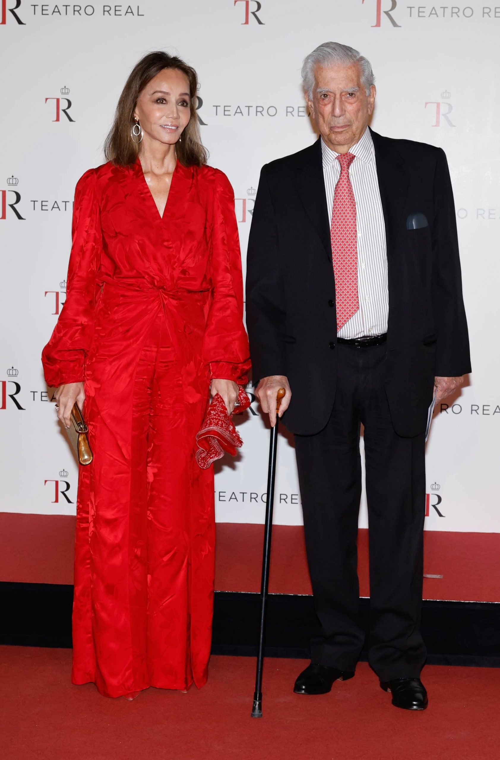 Isabel Preysler y Mario Vargas Llosa en un evento en Madrid. (Foto: Gtres)