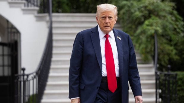 Donald Trump en la Casa Blanca. (Foto: Gtres)