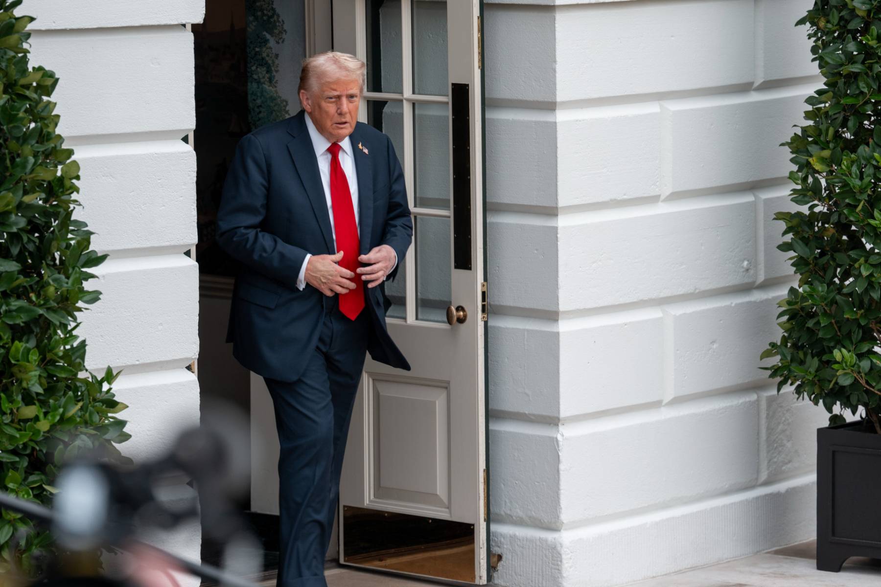 Donald Trump en la Casa Blanca. (Foto: Gtres)