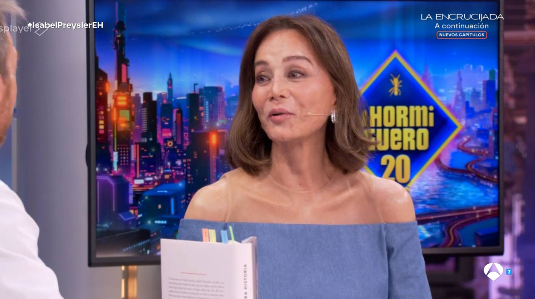 Isabel Preysler en 'El Hormiguero'. (Foto: Antena 3)