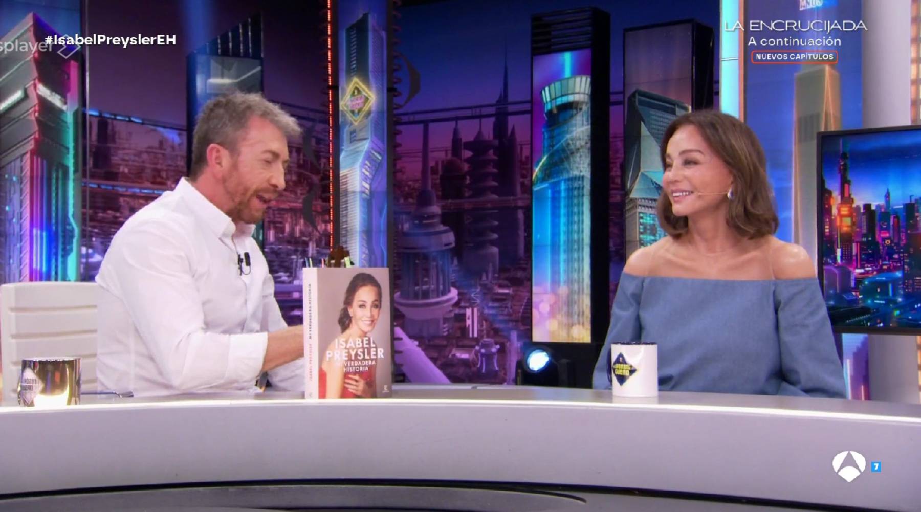 Isabel Preysler en 'El Hormiguero'. (Foto: Antena 3)