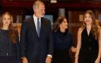 La infanta Sofía deslumbra en Oviedo con un mono negro y una joya icónica de Letizia