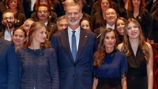 La Familia Real en Oviedo. (Foto: Gtres)