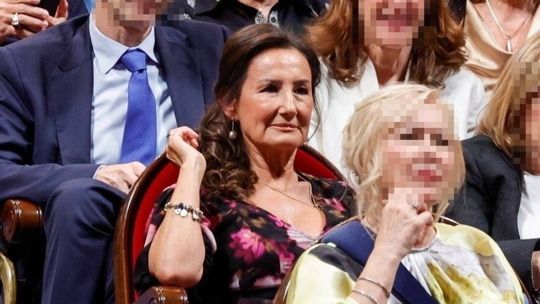 Paloma Rocasolano, discreta pero imbatible: su butaca de honor en los Premios Princesa de Asturias