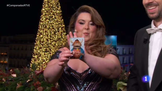 Lalachús en las Campanadas. (Foto: Gtres)