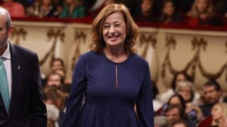 Francina Armengol en los Premios Princesa de Asturias. (Foto: Gtres)