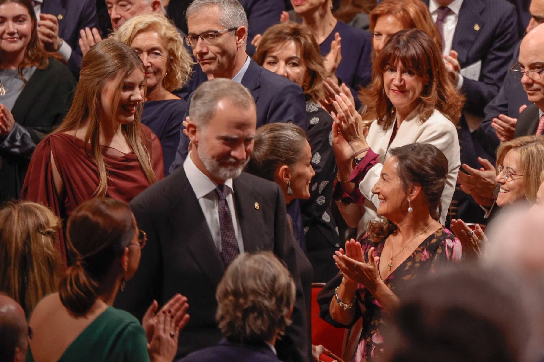 Paloma Rocasolano en los Premios Princesa de Asturias. (Foto: Gtres)