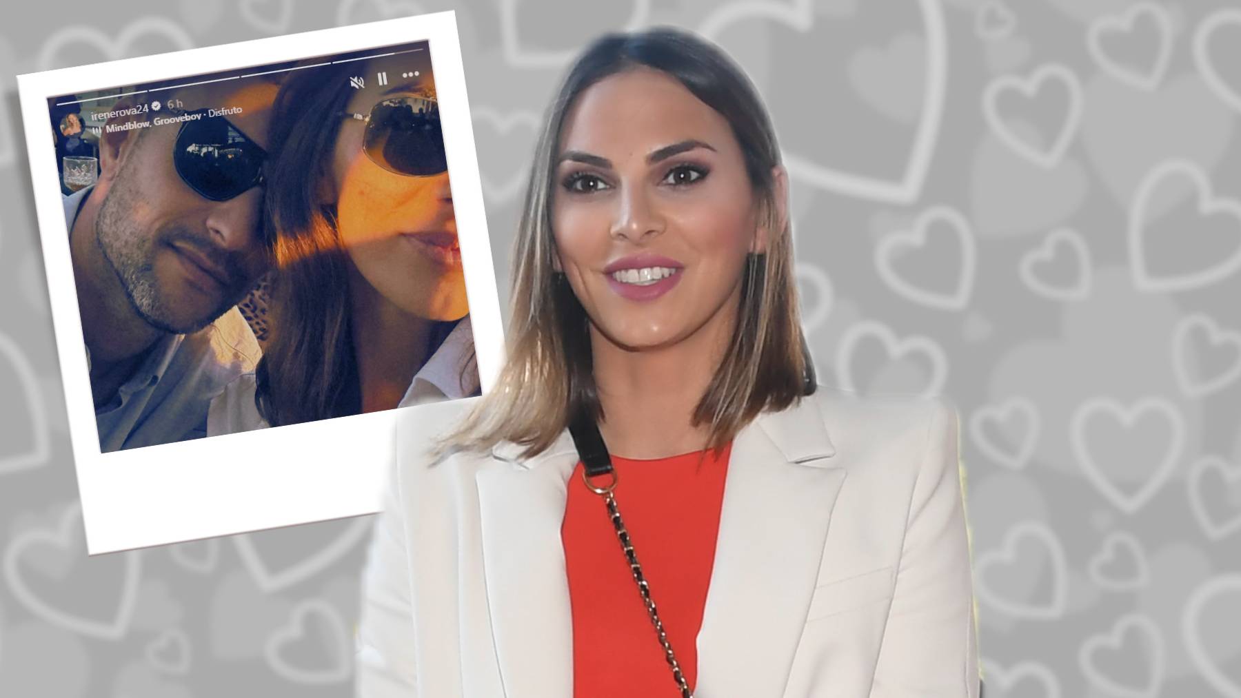 Irene Rosales, más romántica que nunca: su primera fotografía con Guillermo y una emotiva dedicatoria