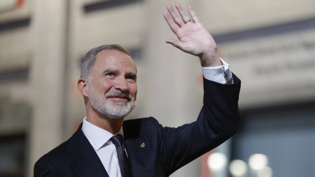El Rey Felipe VI en los Premios Princesa de Asturias. (Foto: Gtres)