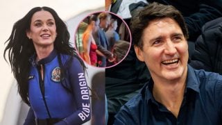 Katy Perry y Justin Trudeau. (Fotos: Gtres y TMZ)