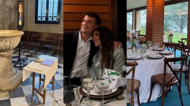Carmen Ballesteros abre el álbum de fotos del bautizo de su hijo Seve Jr. (Fotos: Redes Sociales)