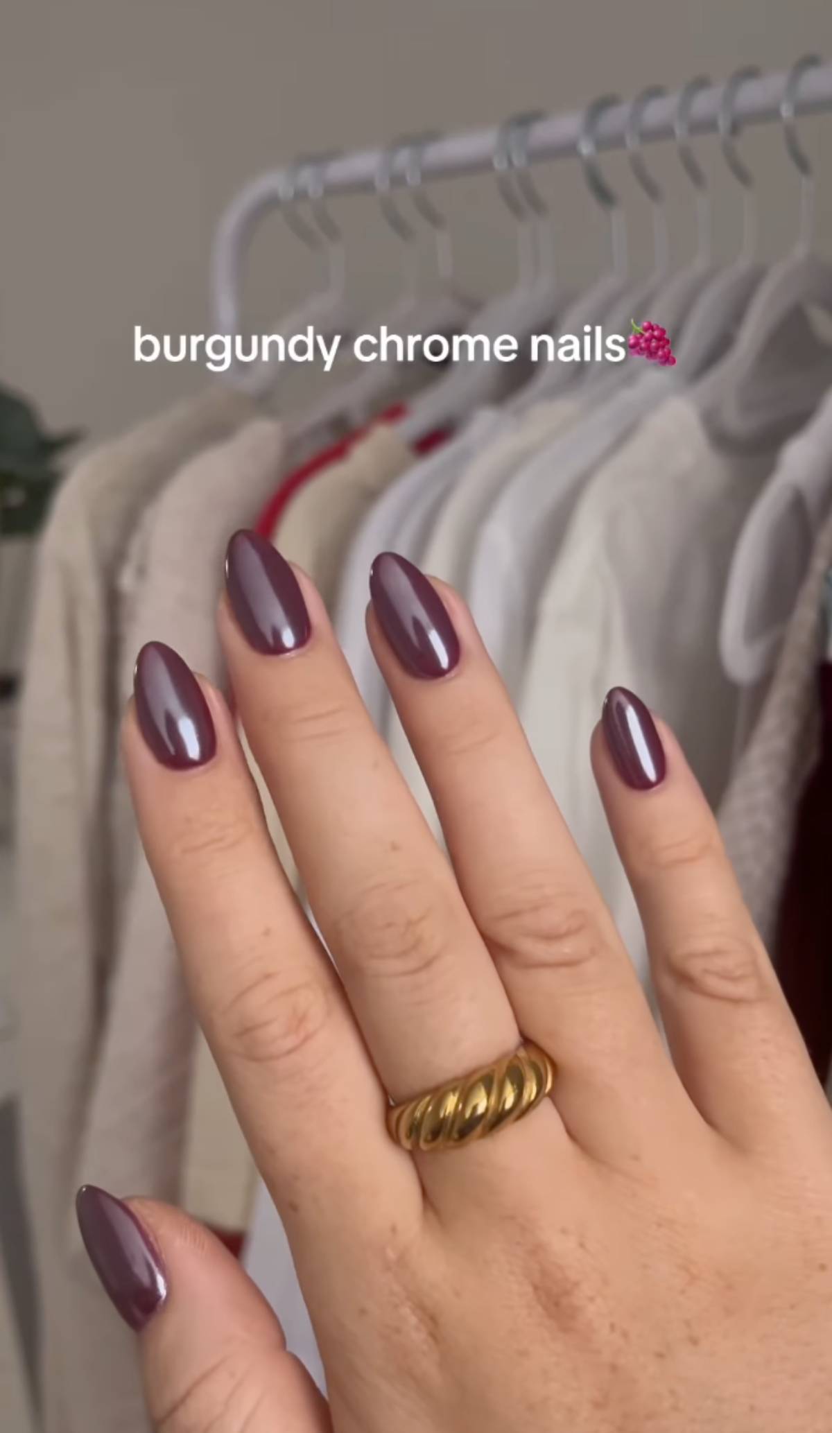 Borgoña efecto cromo. (Foto: Redes Sociales)