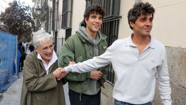 Los Javis, guías de Glenn Close en Madrid. (Foto. Gtres)