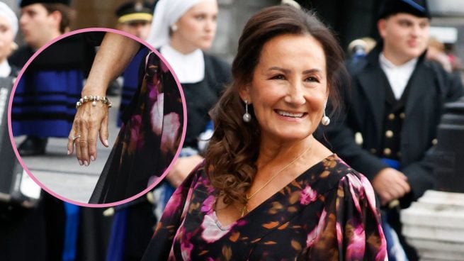 Paloma Rocasolano en los Premios Princesa de Asturias. (Foto: Gtres)