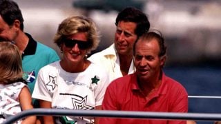 Diana de Gales durante unas vacaciones en Mallorca. (Foto: Gtres)