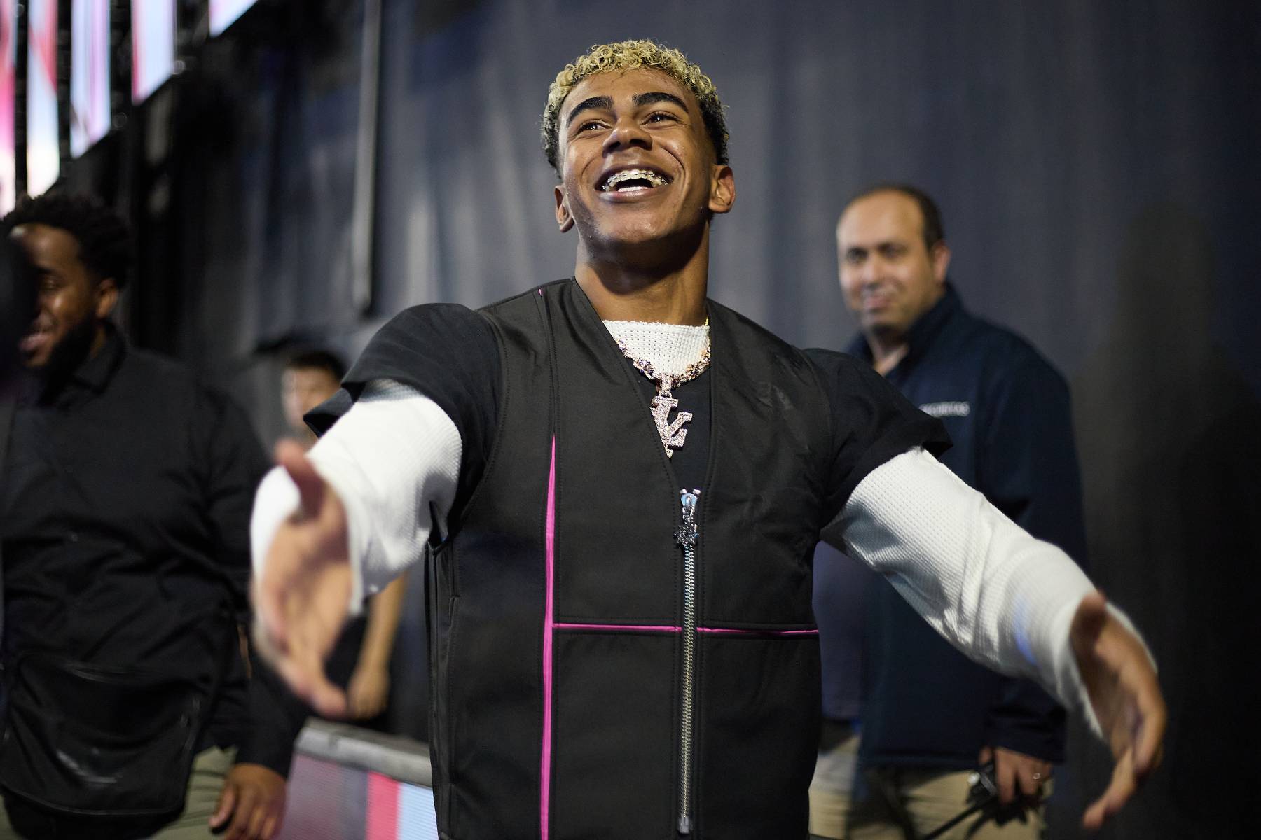 Lamine Yamal en un partido de la Kings League. (Foto: Gtres)