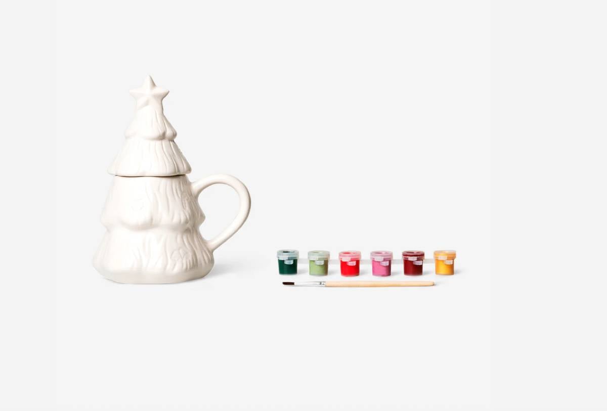 Taza para pintar en casa. (Foto: Tiger)