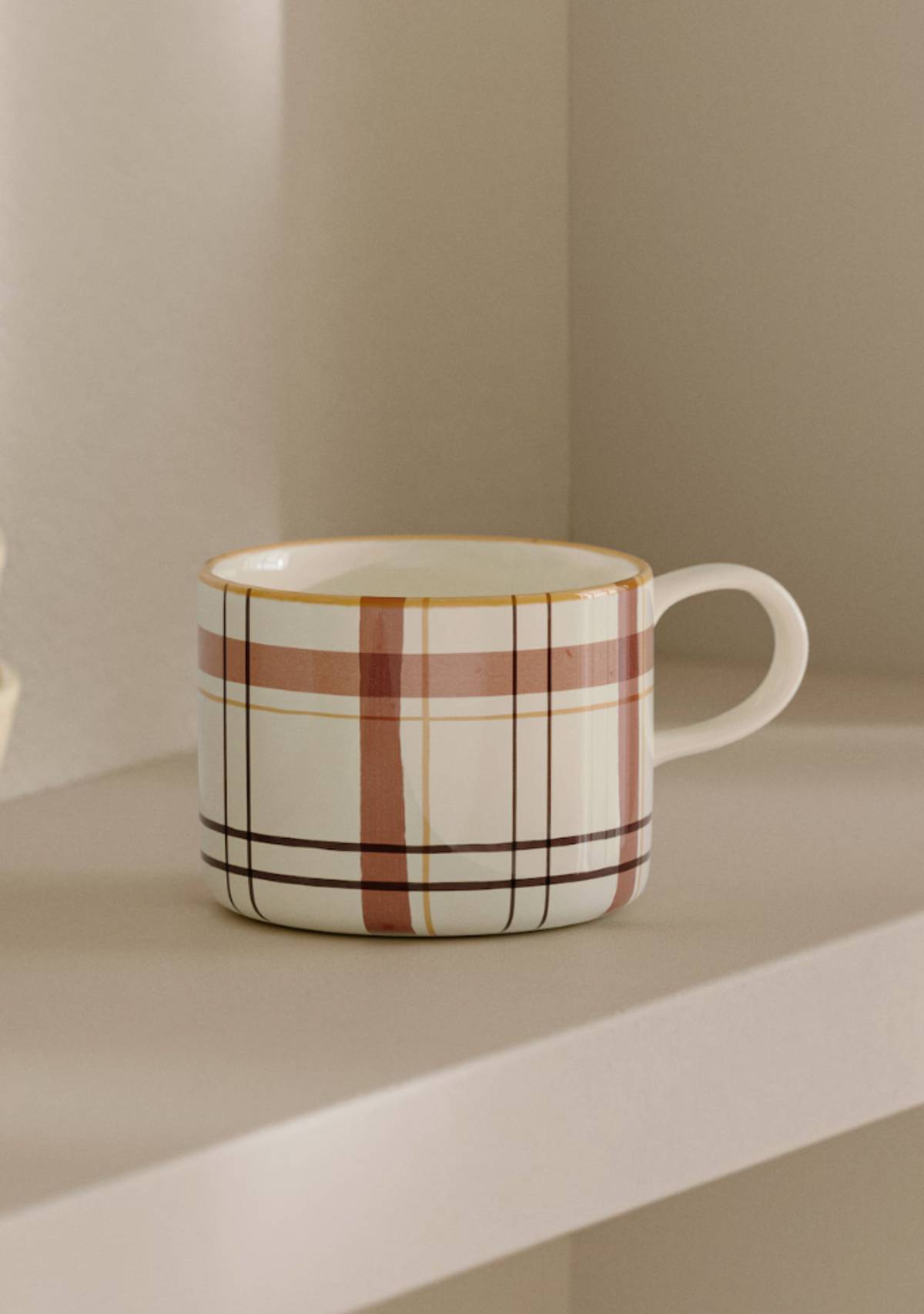 Taza Pintada a Mano. (Foto: Mango Home)