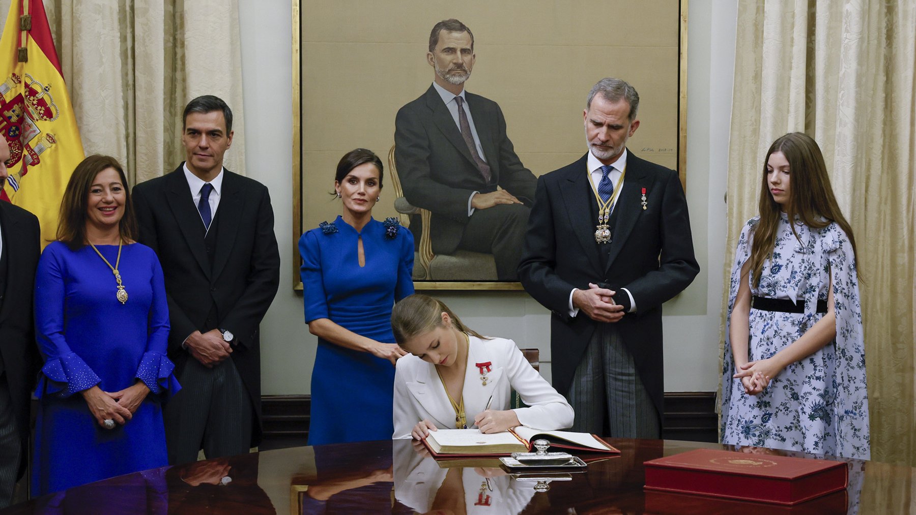 Rey Juan Carlos, Rey Felipe