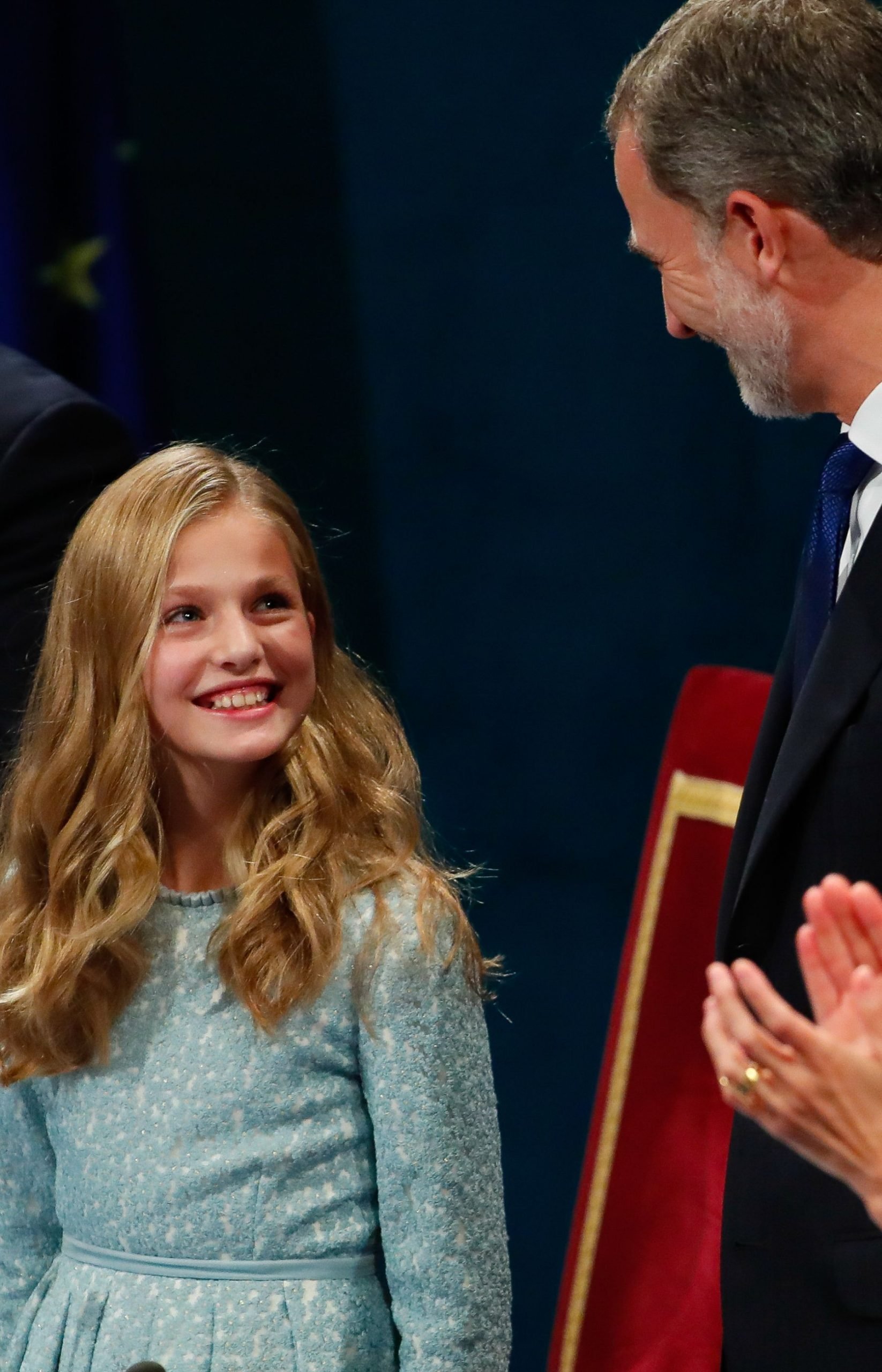 El primer discurso de Leonor en los Premios Princesa de Asturias. (Foto: Gtres)