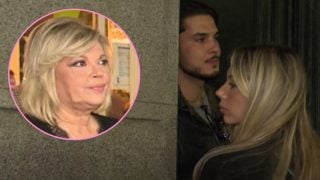 El feo de Alejandra Rubio y Carlo Costanzia a Terelu Campos en su gran noche. (Fotos: Gtres)