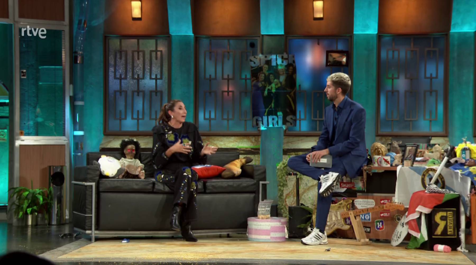 Paz Padilla en 'La Revuelta'. (Foto: RTVE)