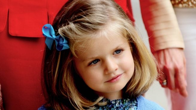La princesa Leonor en abril de 2009. (Foto: Gtres)