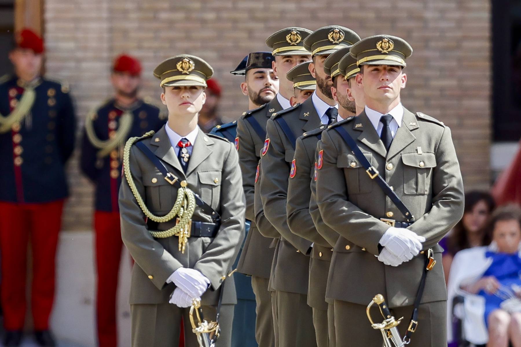 La princesa Leonor en Zaragoza. (Foto: Gtres)