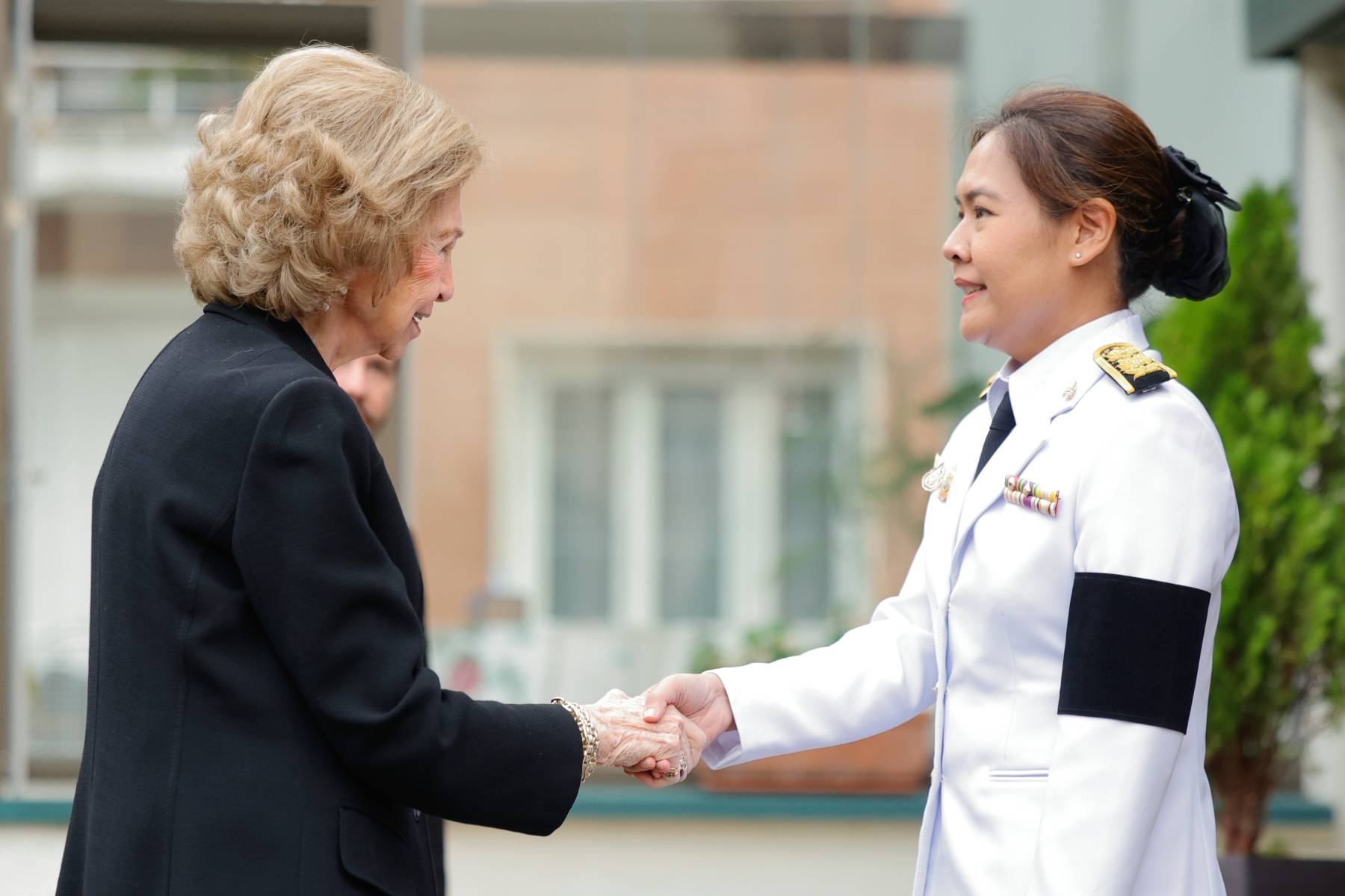 La Reina Sofía en un acto oficial. (Foto: Gtres)