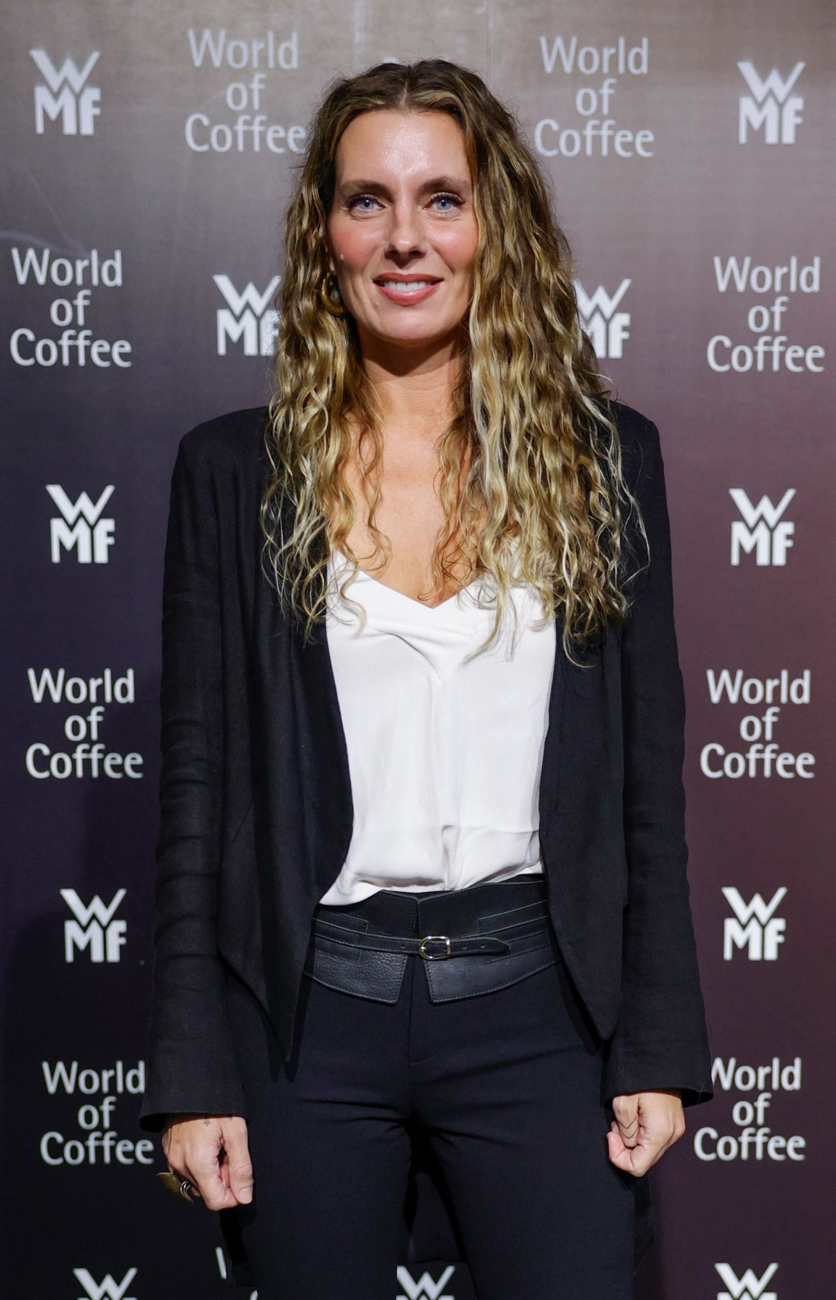 Alejandra Osborne en el evento de la marca 'World of Coffee' en Madrid. (Foto: Gtres)