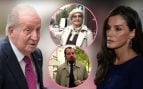 El Rey Juan Carlos, Letizia y sus padres, Paloma Rocasolano y Jesús Ortiz. (Foto: Gtres)