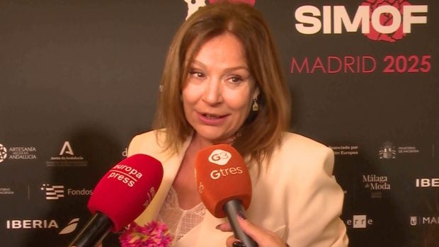 Nuria González, galardonada en un evento organizado por SIMOF. (Foto: Gtres)