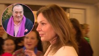 Nuria González no ha podido contener las lágrimas al hablar de Fernández-Tapias. (Foto: Gtres)