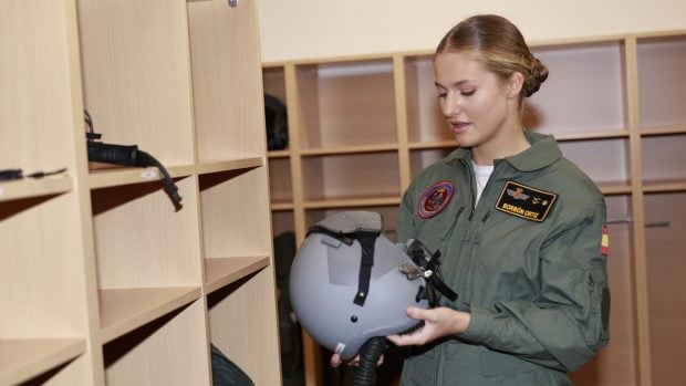 La princesa Leonor ingresa en la Academia de San Javier en Murcia. (Foto: Gtres)