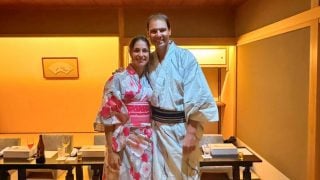 Rafa Nadal y Xisca Perelló en Japón. (Foto: RRSS)