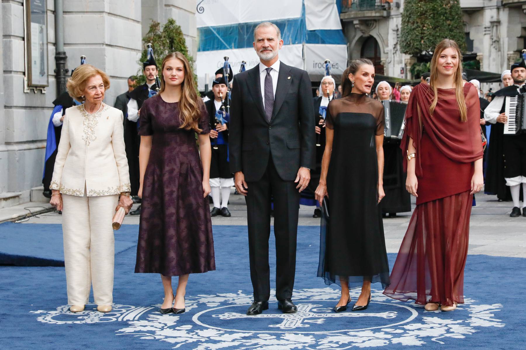 La Familia Real en los premios Princesa de Asturias. (Foto: Gtres)